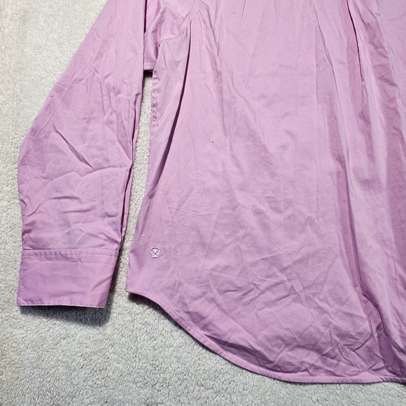 Lululemon Relaxed-Fit Poplin Button Down Shirt vitapink VITP size XL - Picture 7 of 11